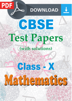 CBSE Class 10 Maths Test Papers