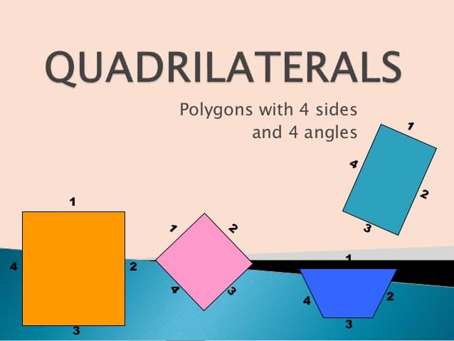 Understanding Quadrilaterals worksheet for class 8