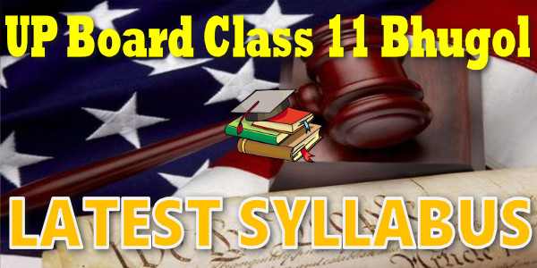 UP Board Syllabus for Class 11 Bhugol (Geography)