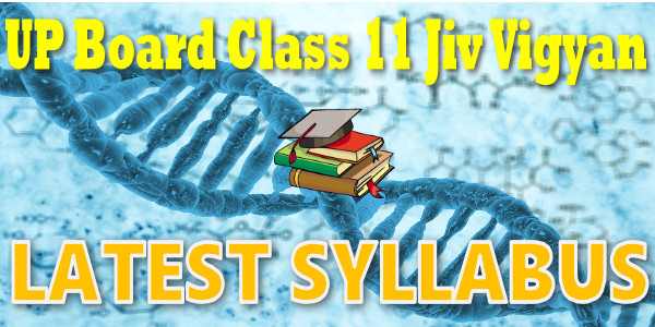 UP Board Syllabus for Class 11 Jeev vigyaan (Biology)